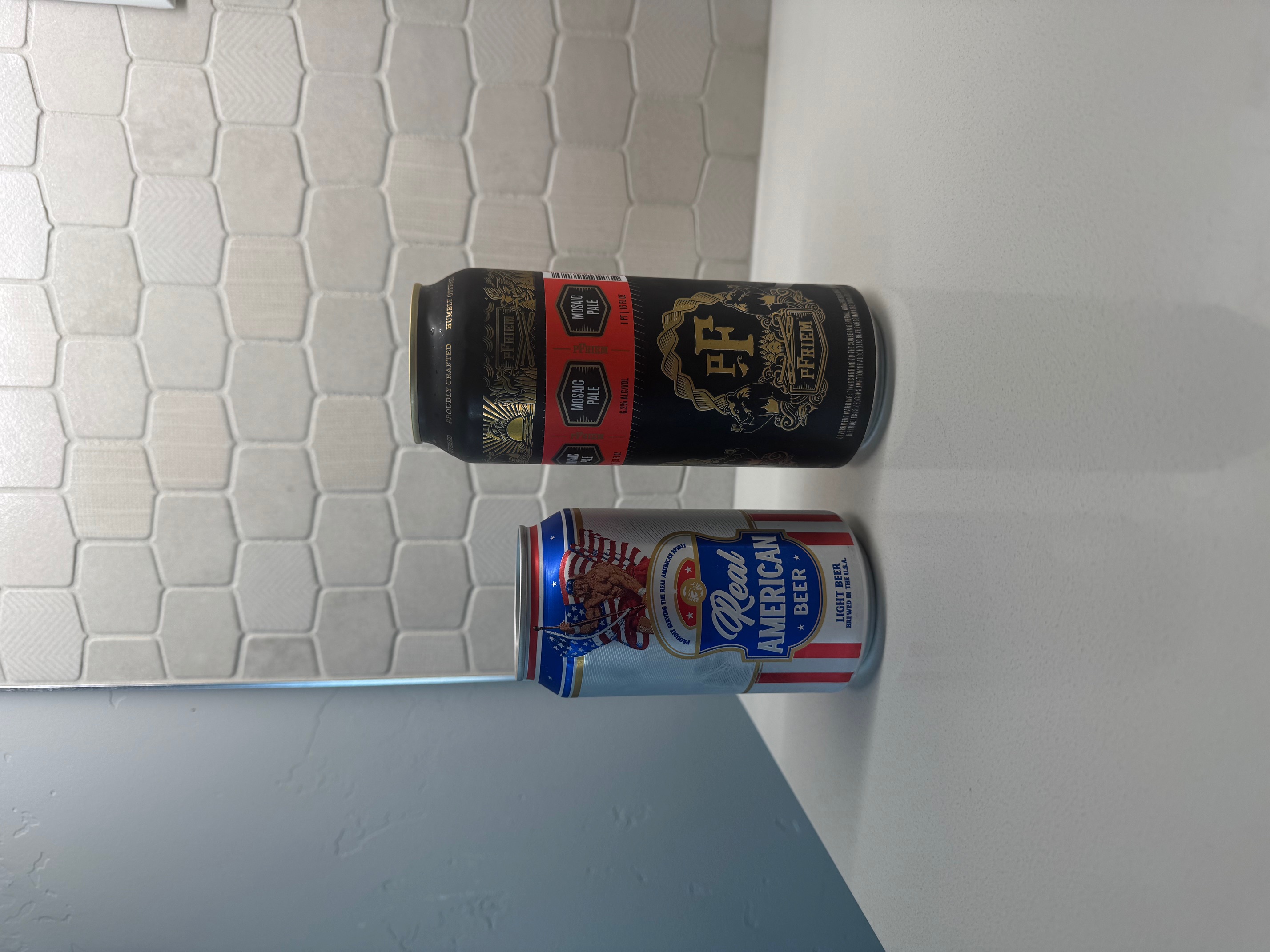 beer cans