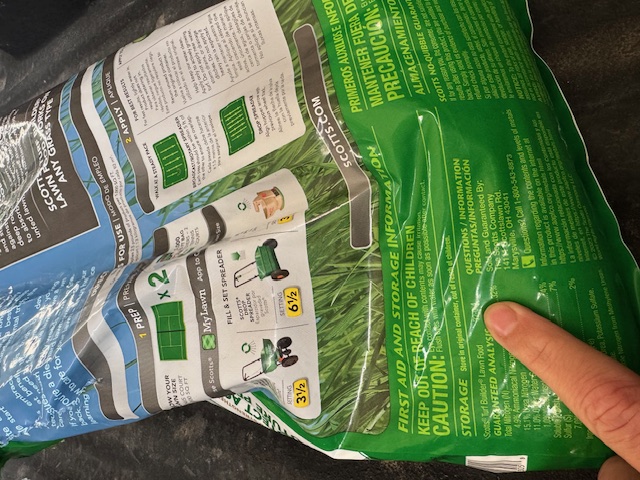 fertilizer bag