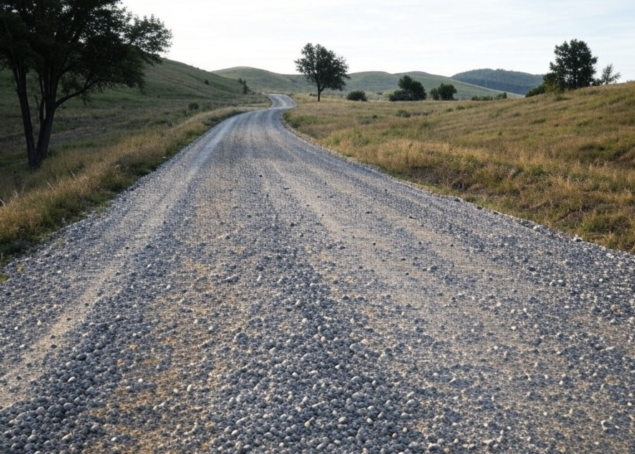 country gravel road
