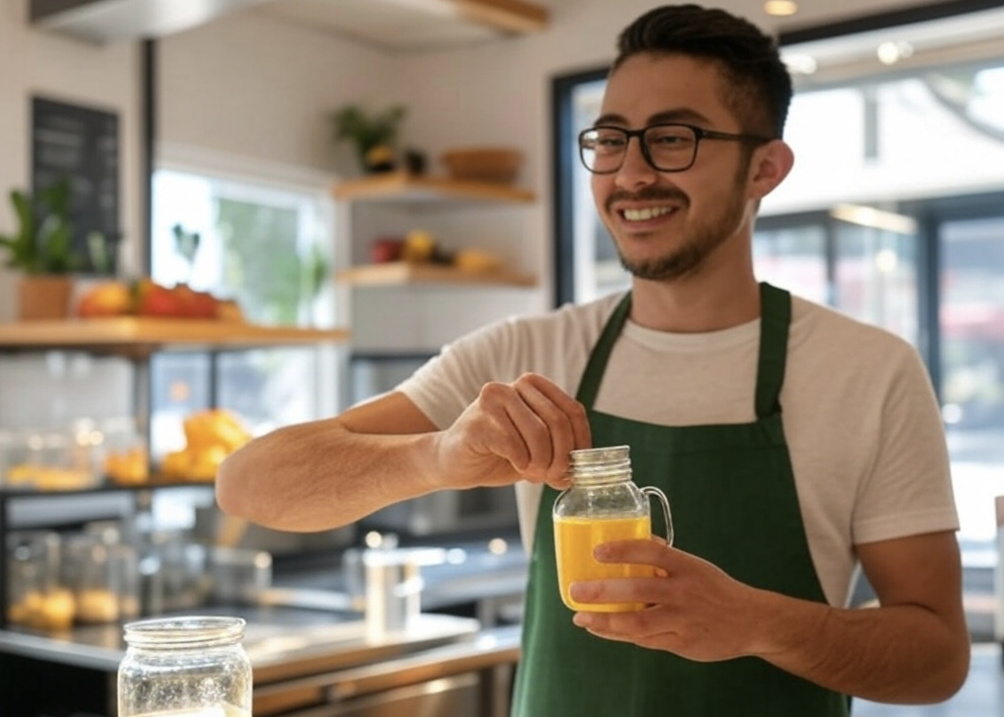 modern juice bar